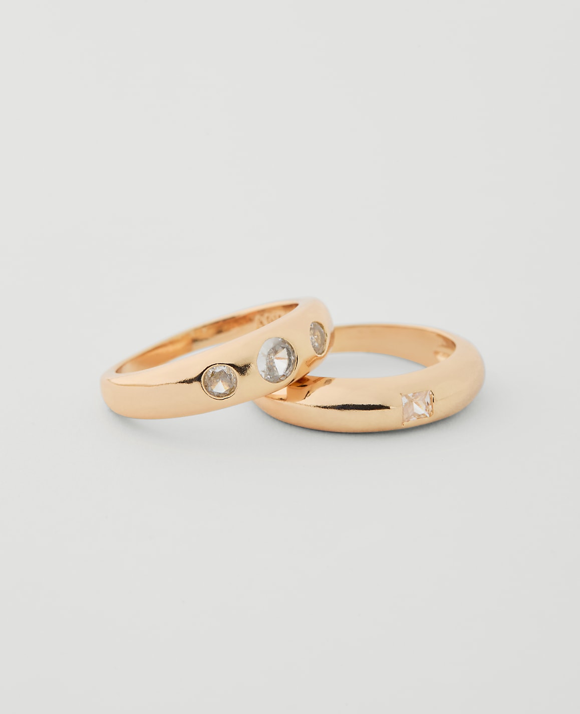 Crystal Ring Set