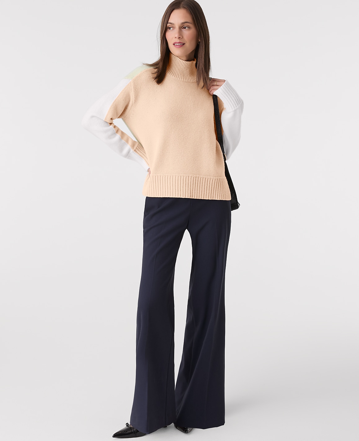 The Petite Everyday Sailor Wide-Leg Pant