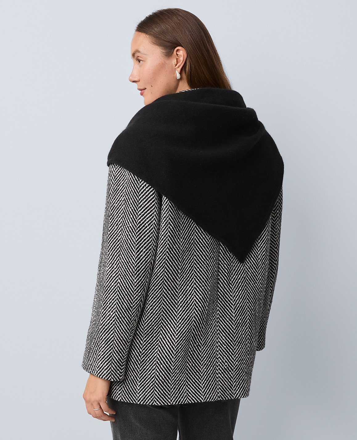 Oversized Triangle Wrap Scarf