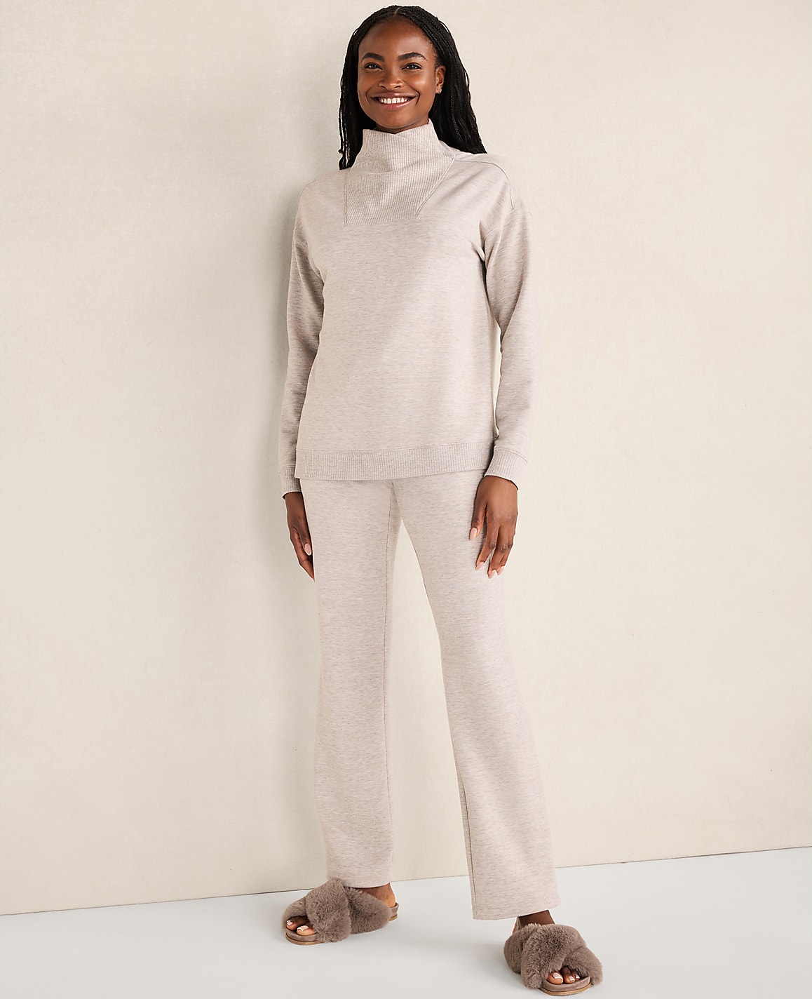 Haven Well Within Fleece Straight Leg Pants
