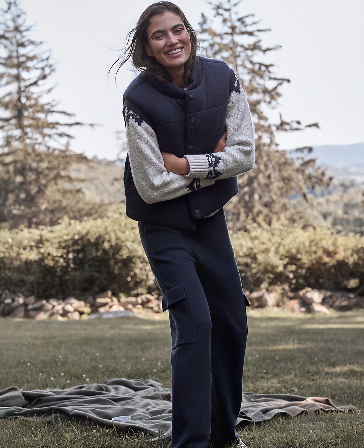 Haven Well Within Viscose Blend Cargo Pants