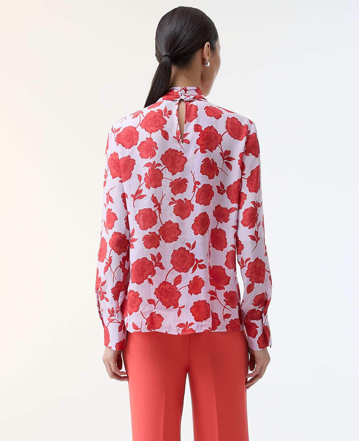 Floral Bow Blouse