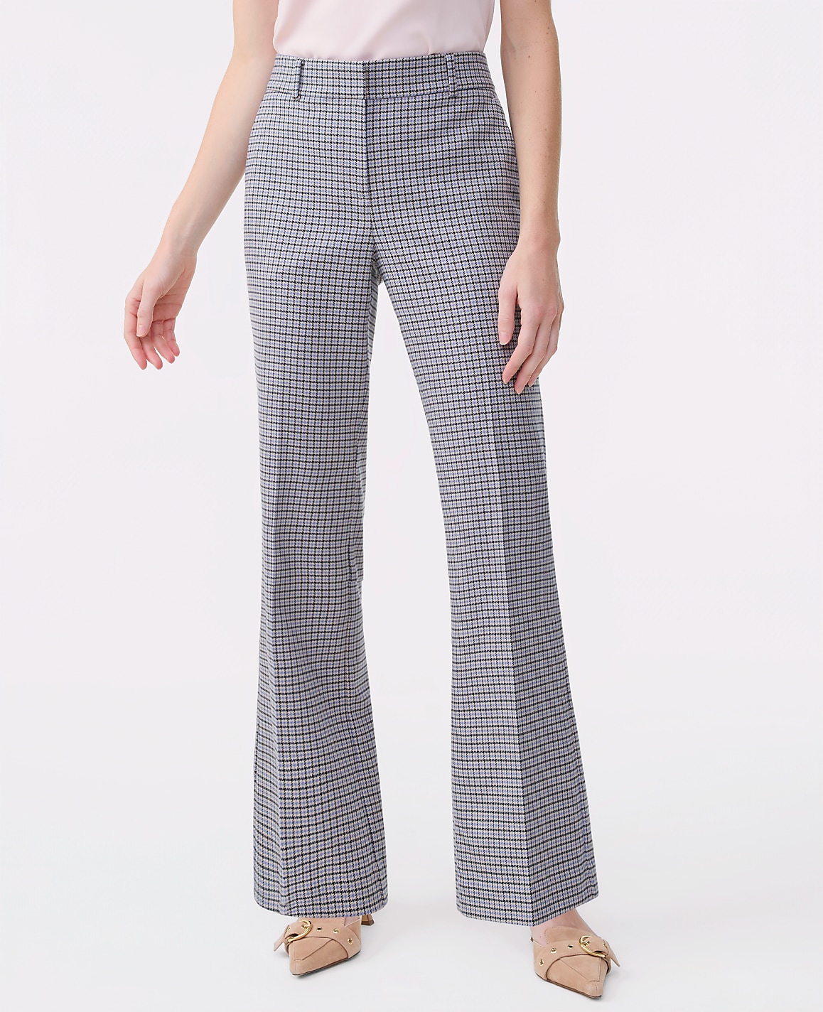 The Petite Jayne Trouser in Houndstooth