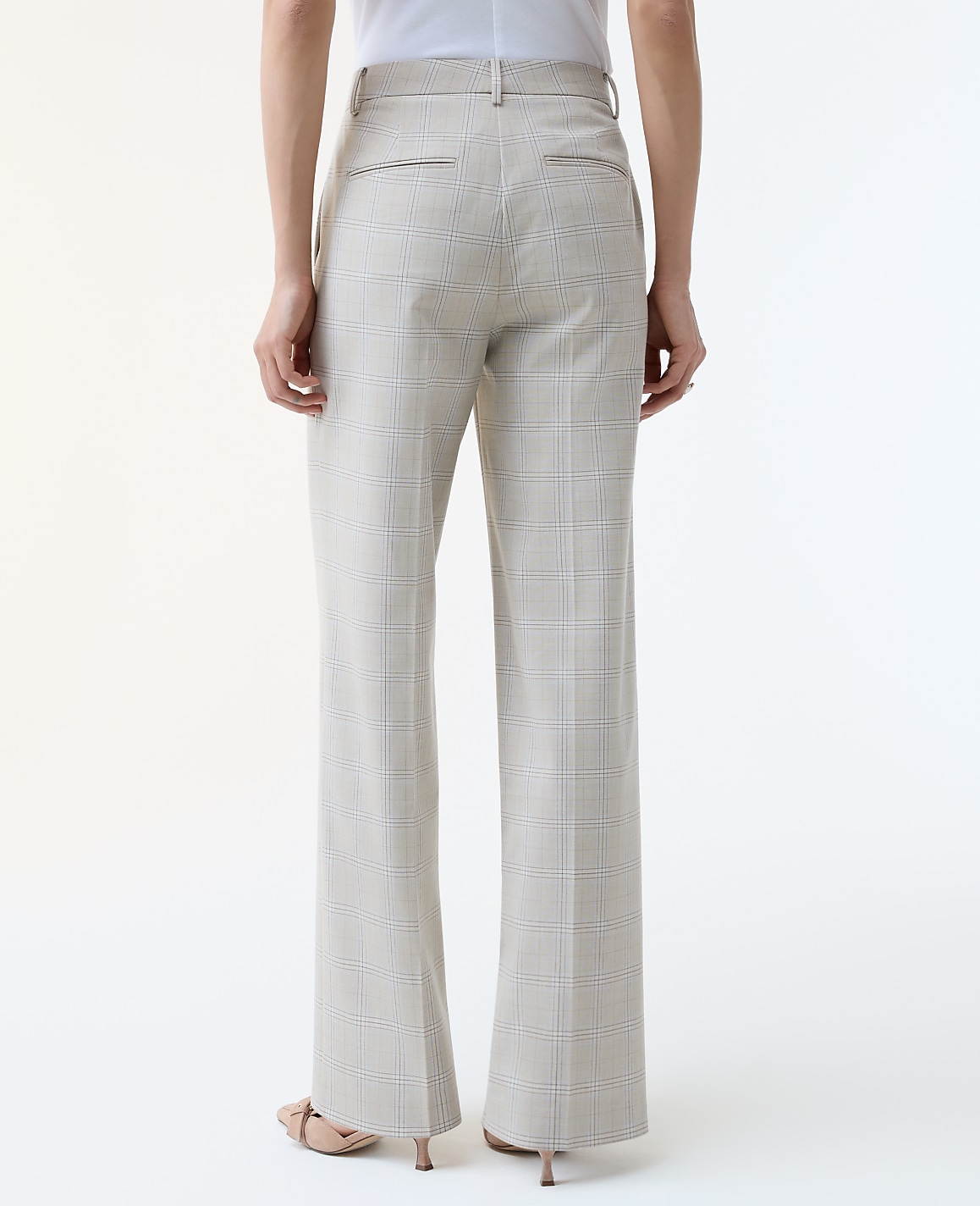 The Straight Trouser in Plaid