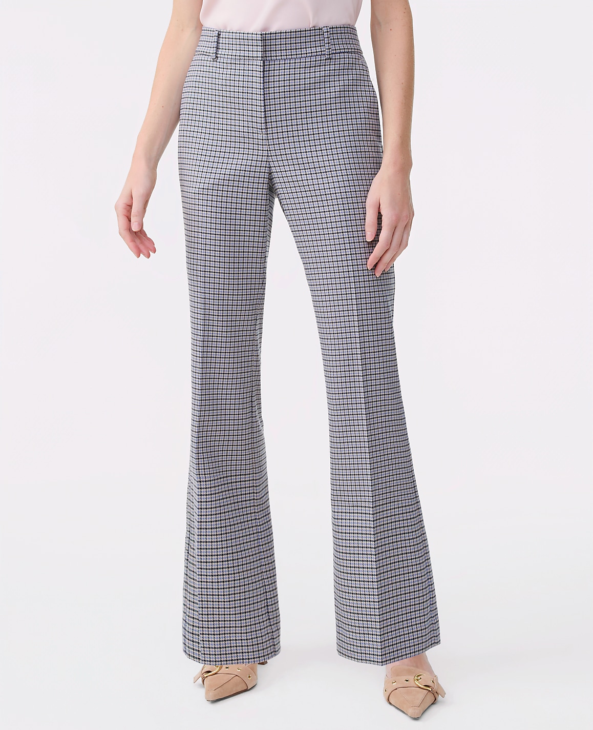 The Jayne Trouser in Houndstooth &mdash; Curvy Fit
