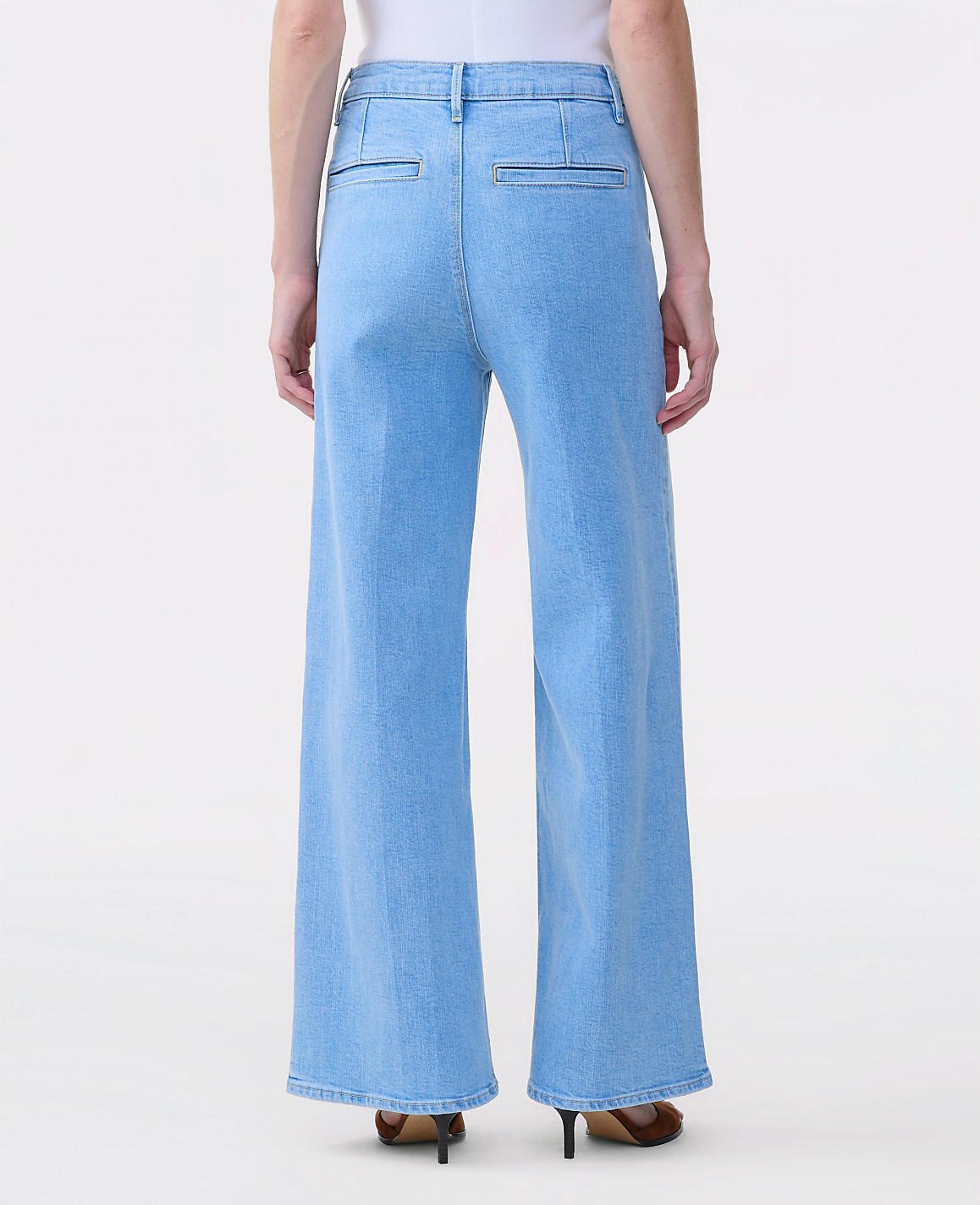 The Petite Denim Trouser