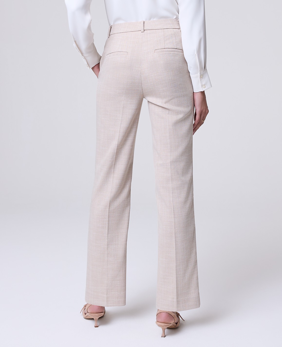 The Bridgette Pant in Herringbone
