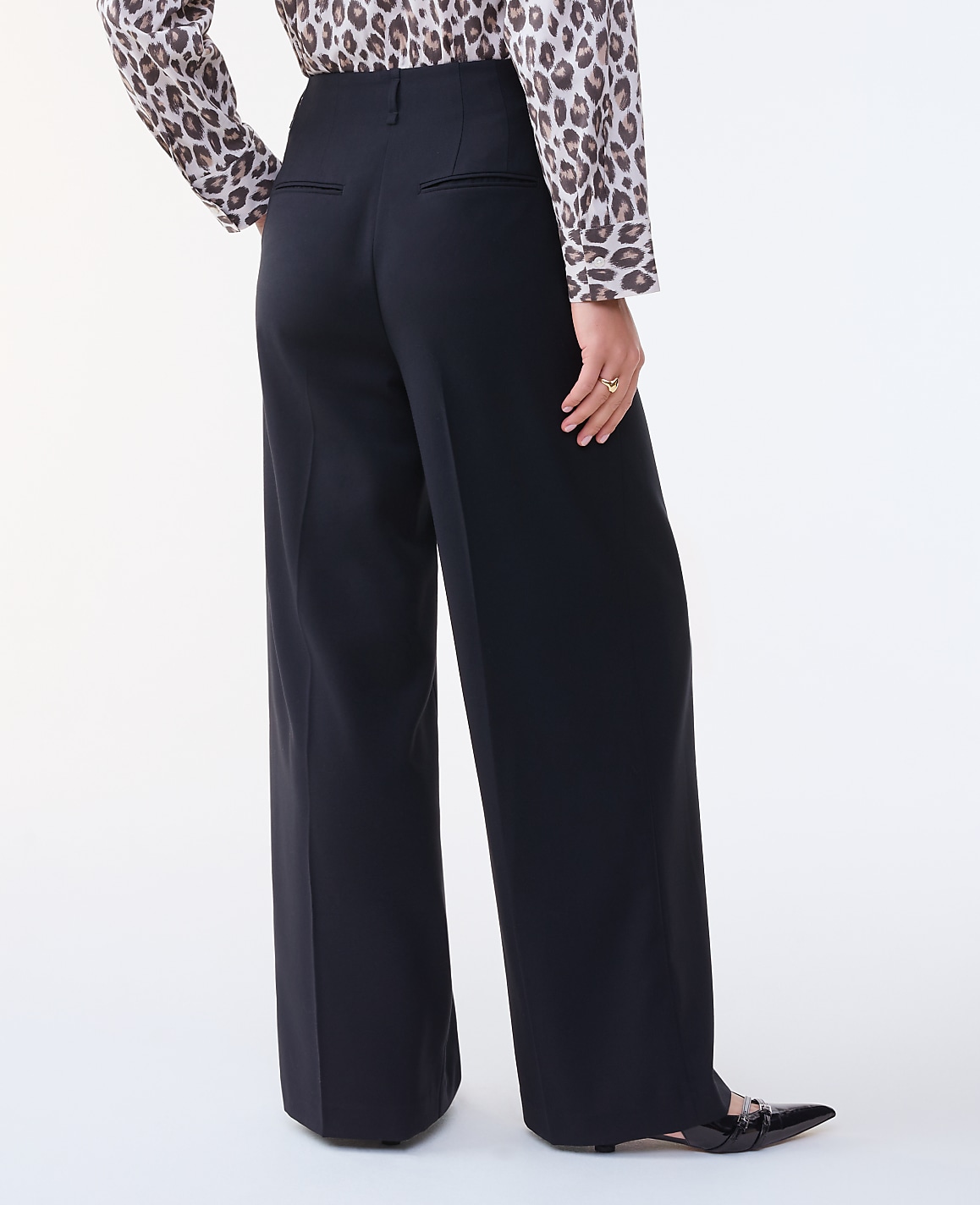 The Pleated Wide-Leg Pant