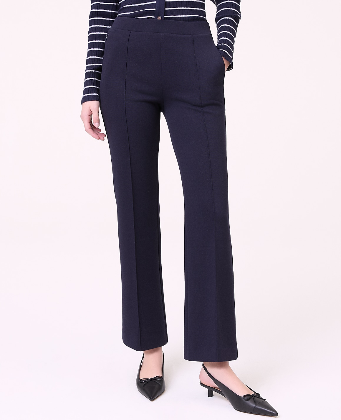 Weekend Easy Fit Flare Ankle Pant