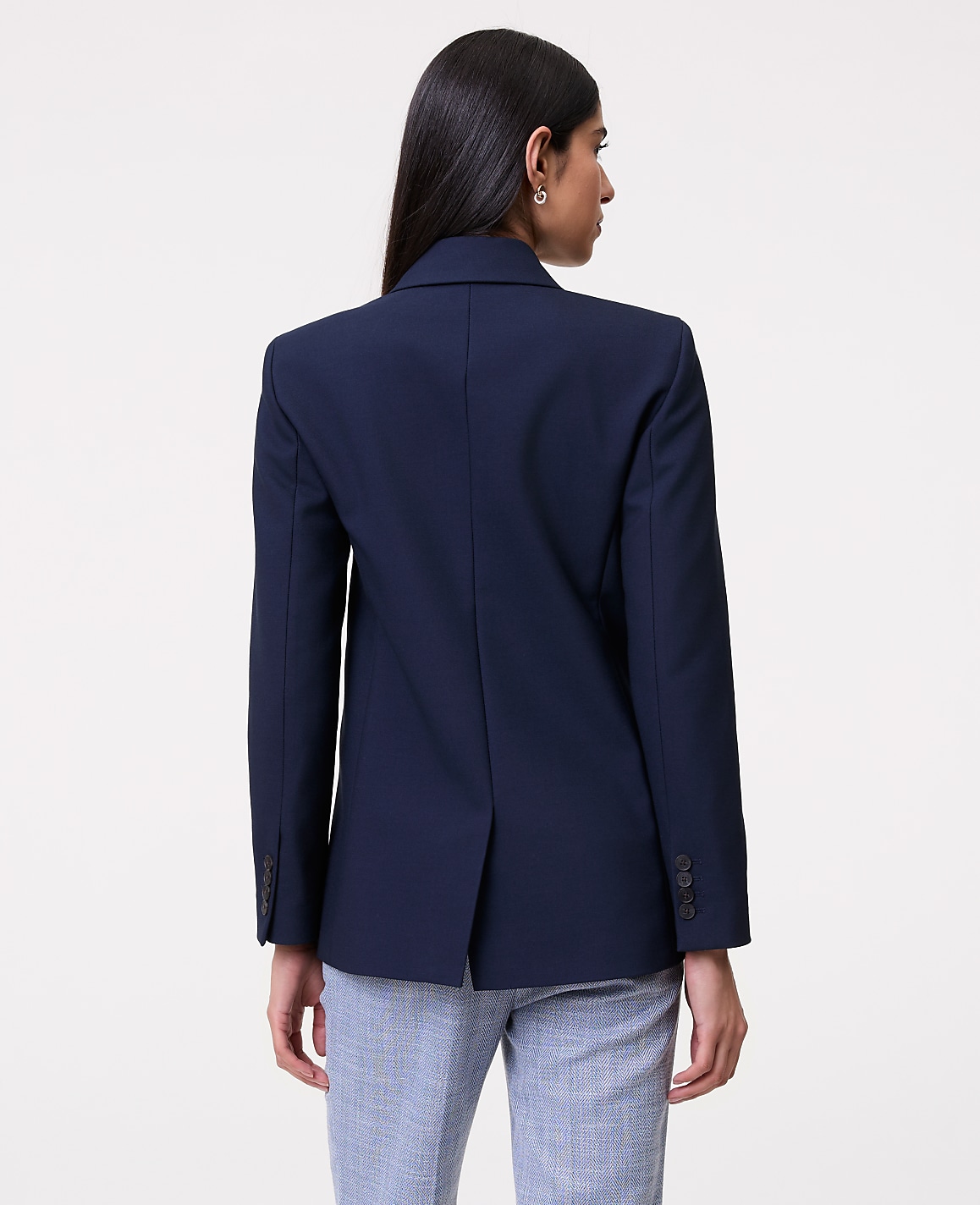 The Petite Straight Fit Double Breasted Blazer