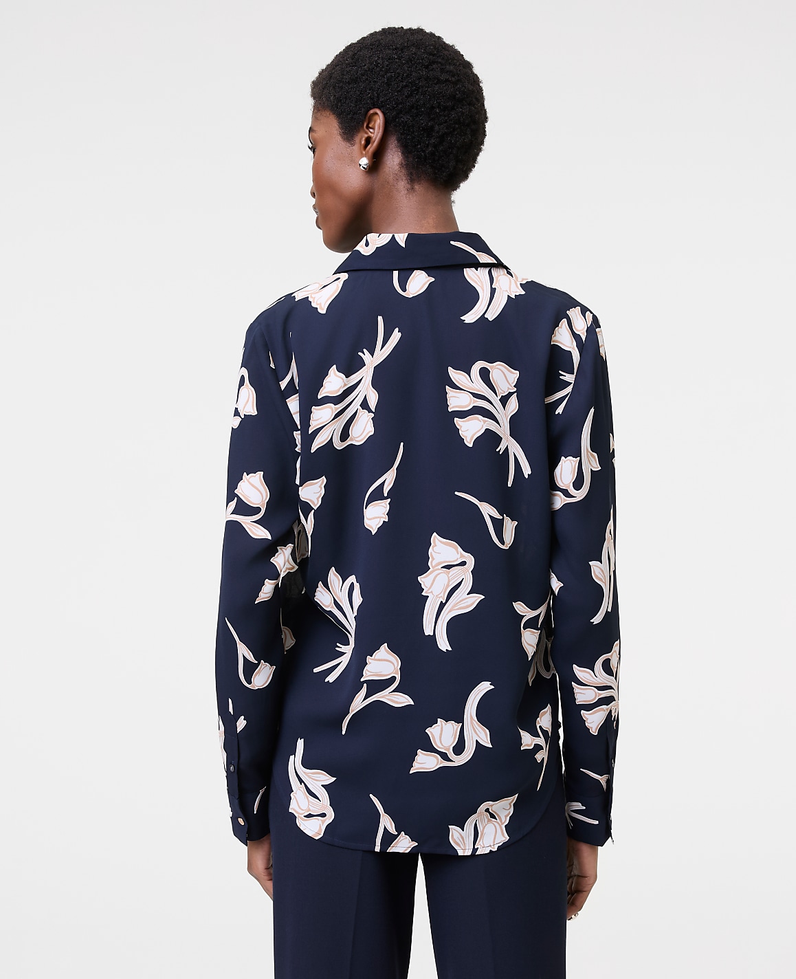Floral Button Down Shirt
