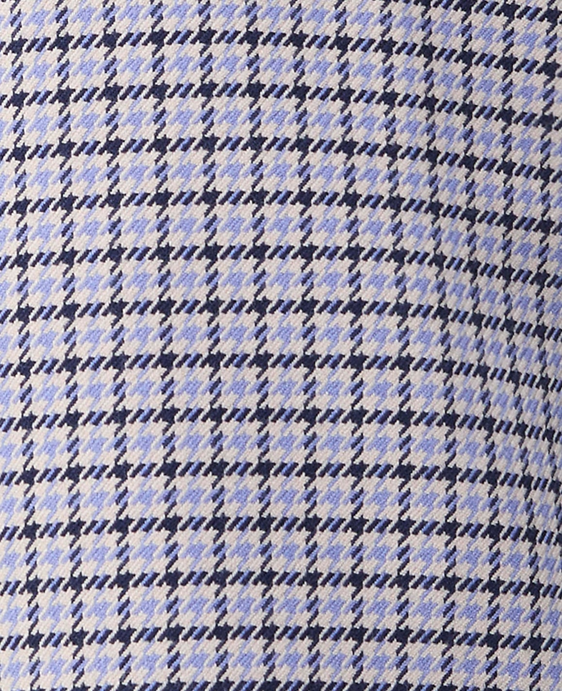 The Fitted Single Button Blazer in Houndstooth