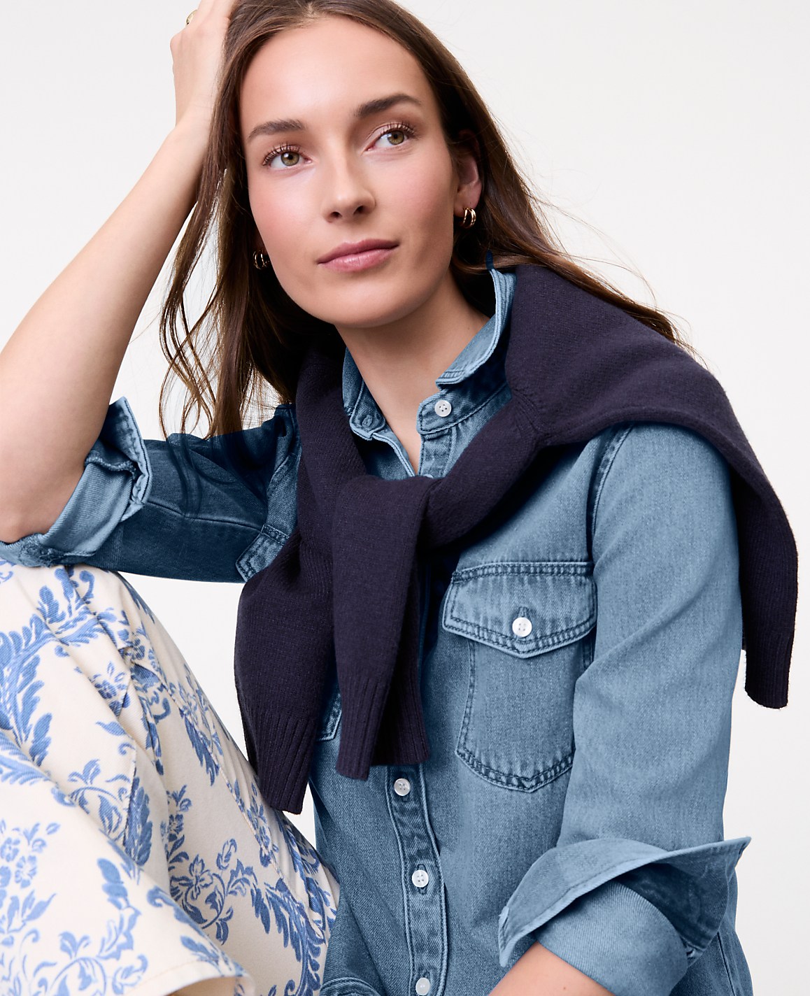 Weekend Denim Pocket Shirt