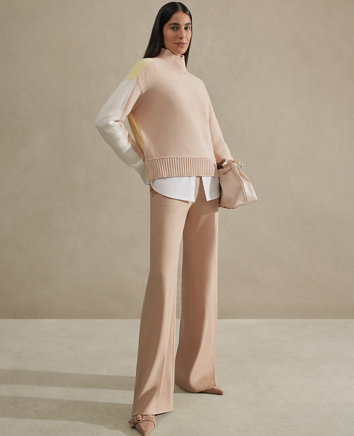 The Petite Everyday Sailor Wide-Leg Pant