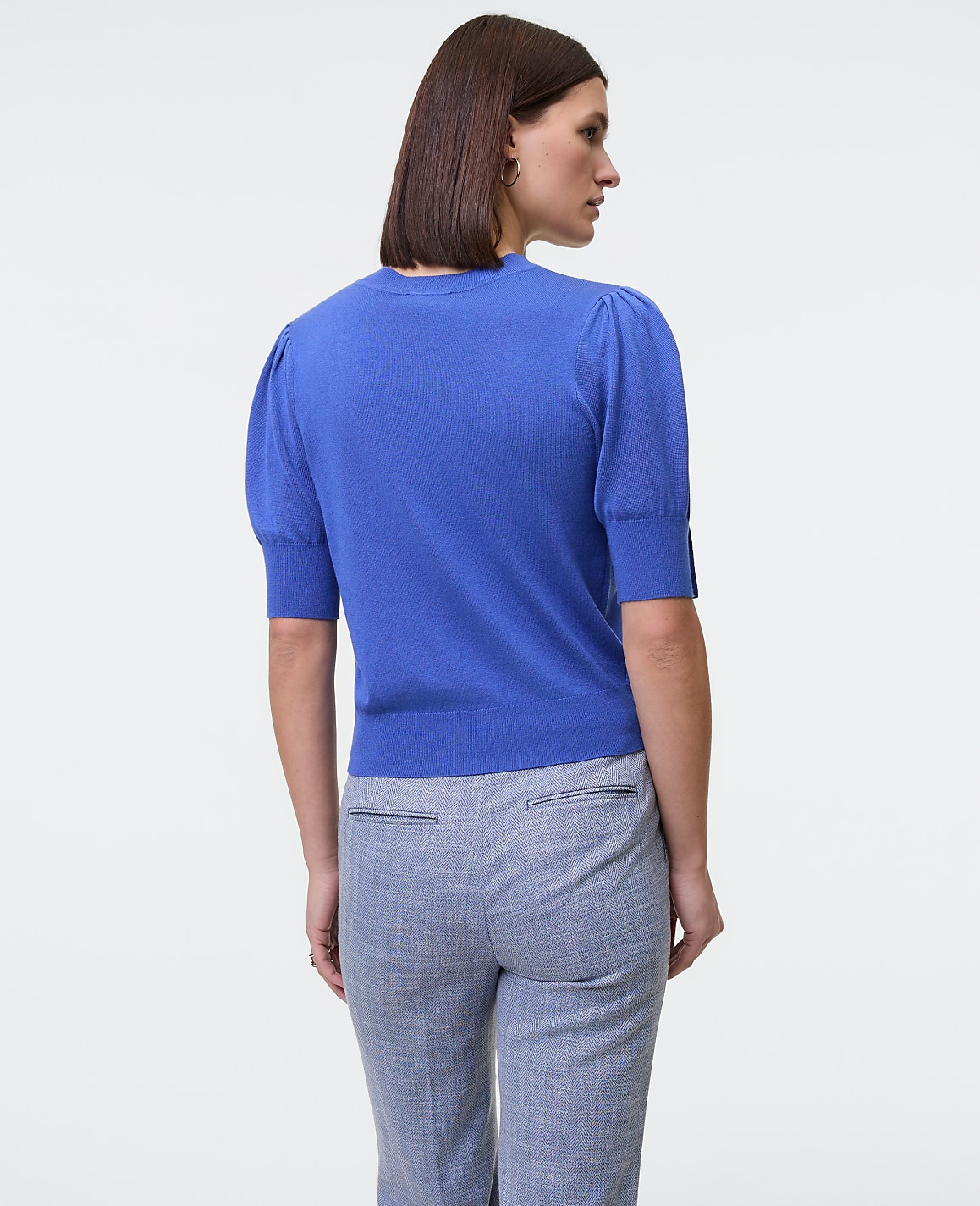 Button Sweater Tee