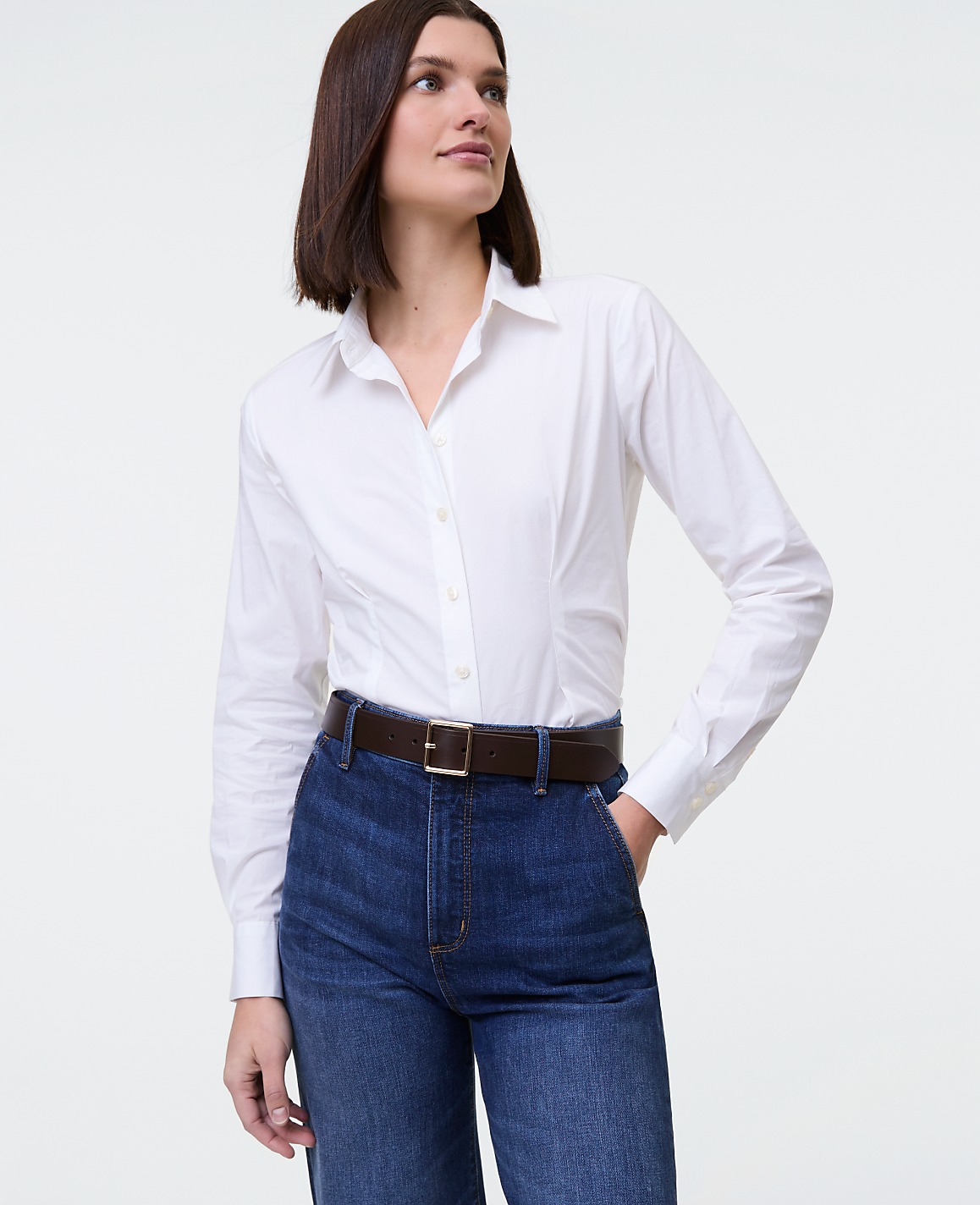 Fitted Button Down Shirt
