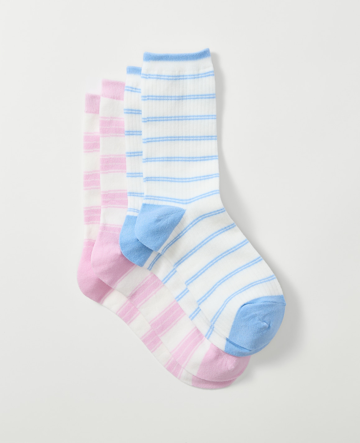 Striped Crew Sock Set