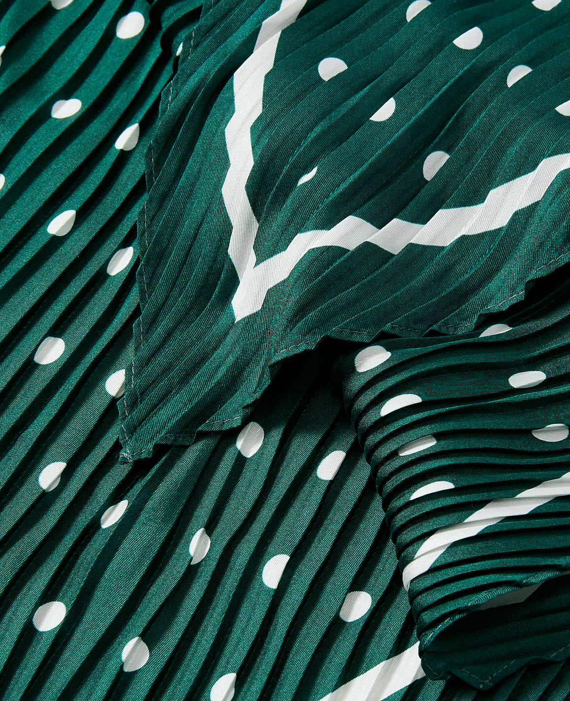 Dotted Silk Scarf