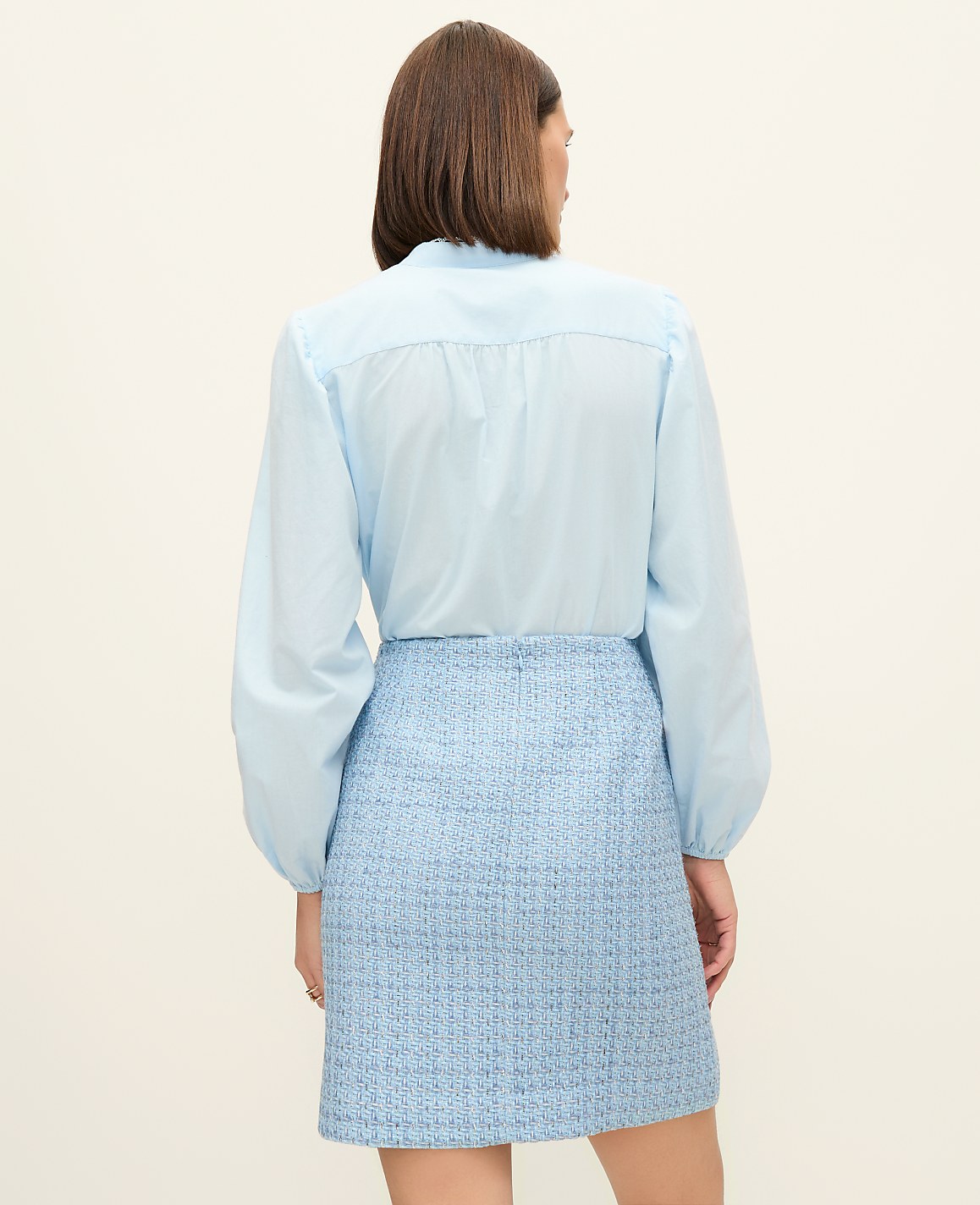 Petite Tweed A-Line Skirt