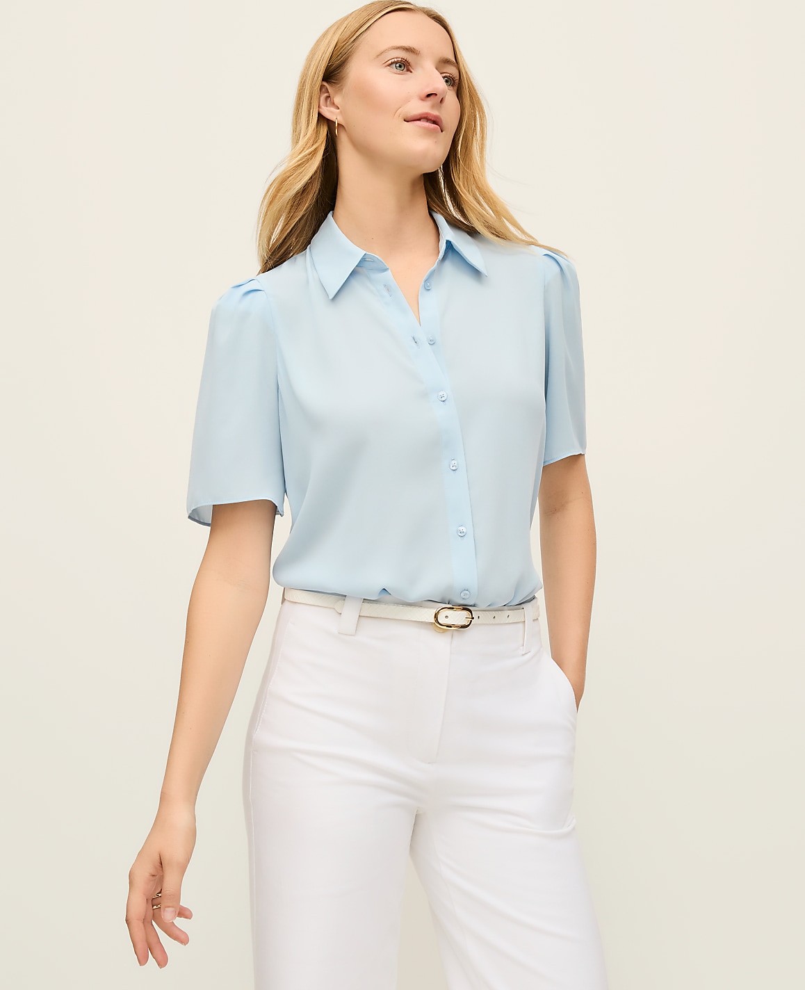 Petite Button Down Shirt