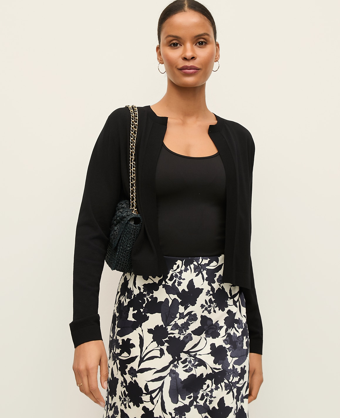 Open Crop Cardigan