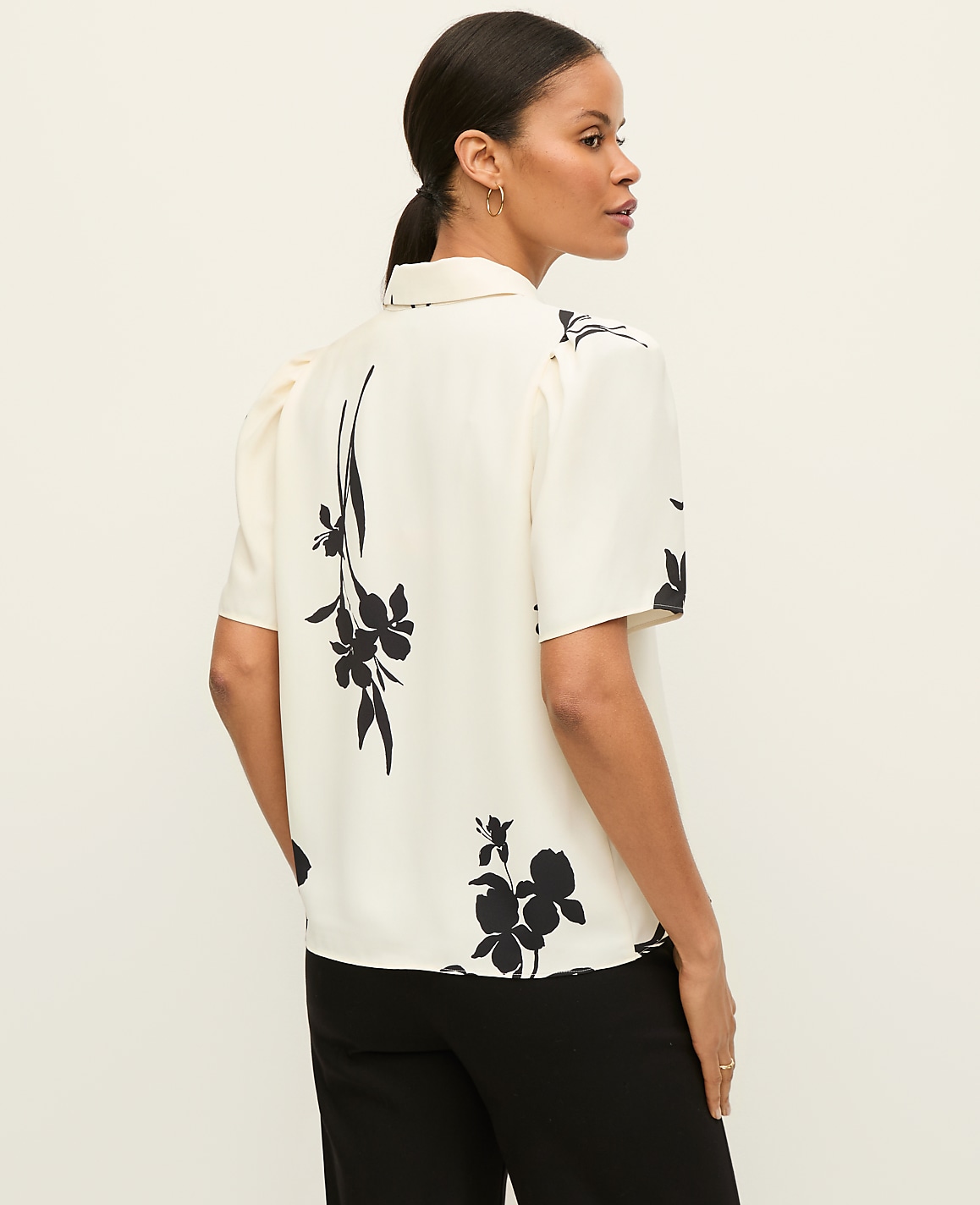 Floral Button Down Shirt