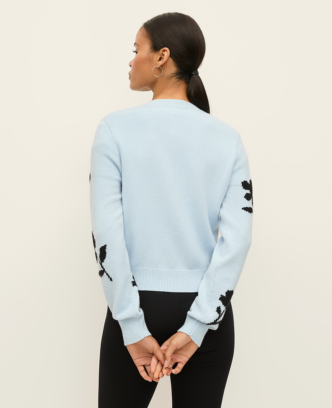 Floral Jacquard Cardigan