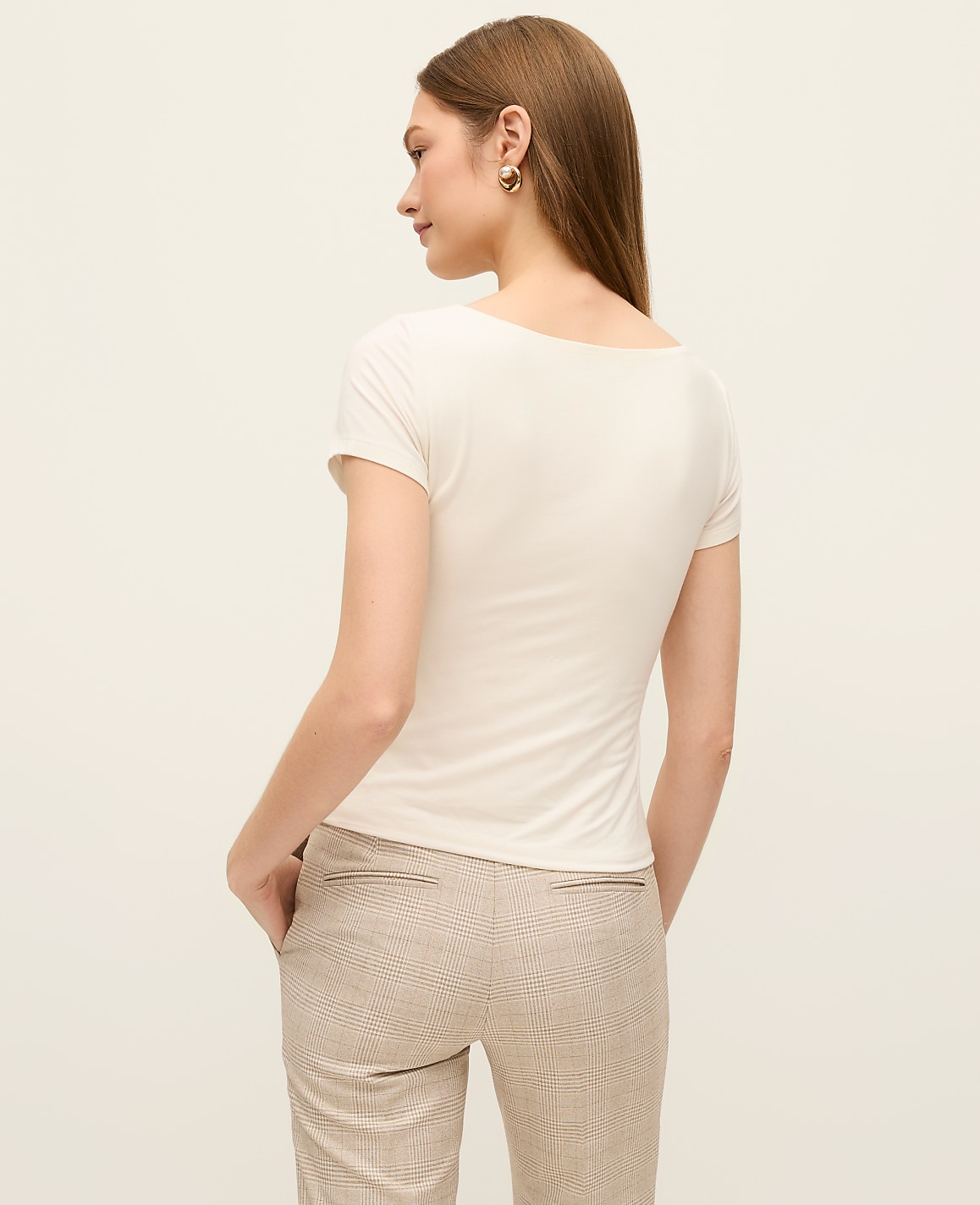 Boatneck Tee