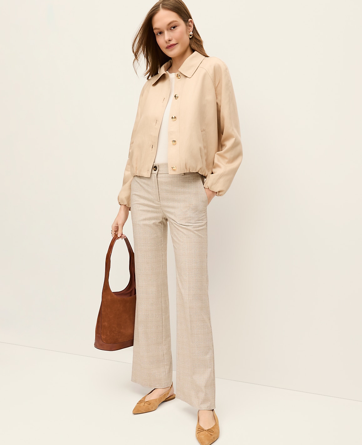 The Jayne Trouser in Glen Check