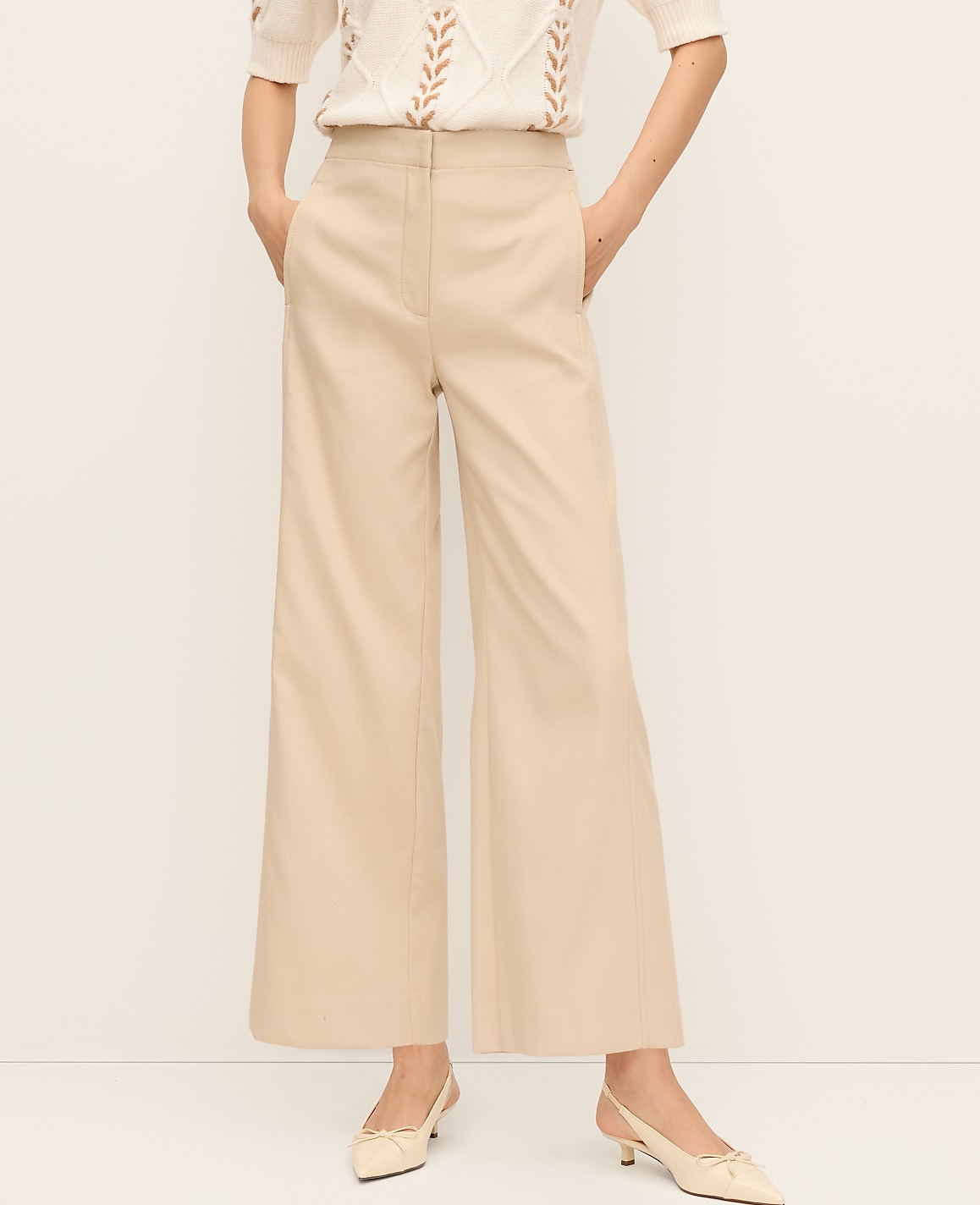 The Petite Grace Straight Pant