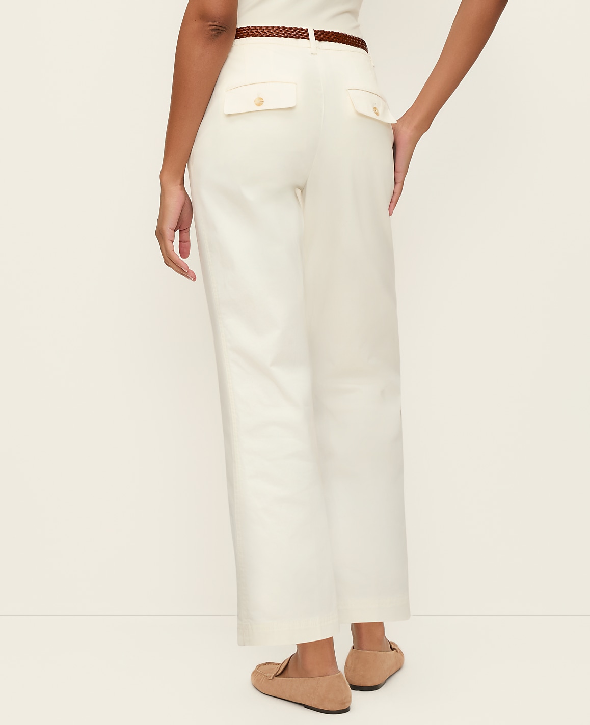 Weekend Belted Ankle Pant