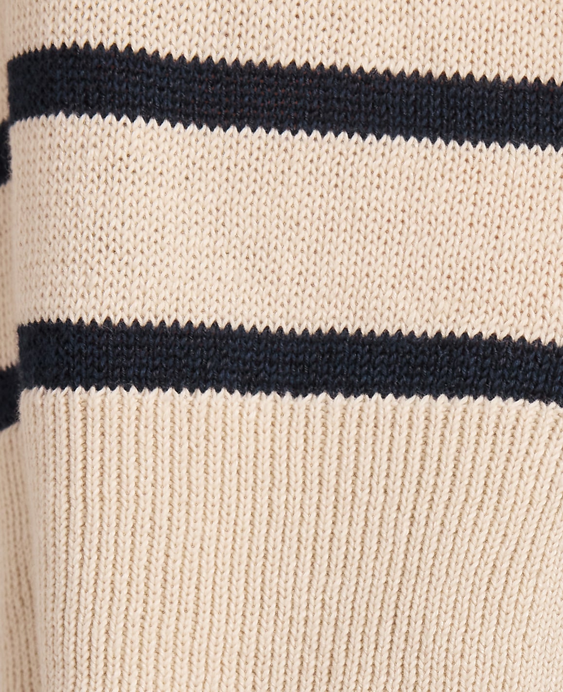 Haven Well Within Organic Cotton Linen Stripe Crewneck