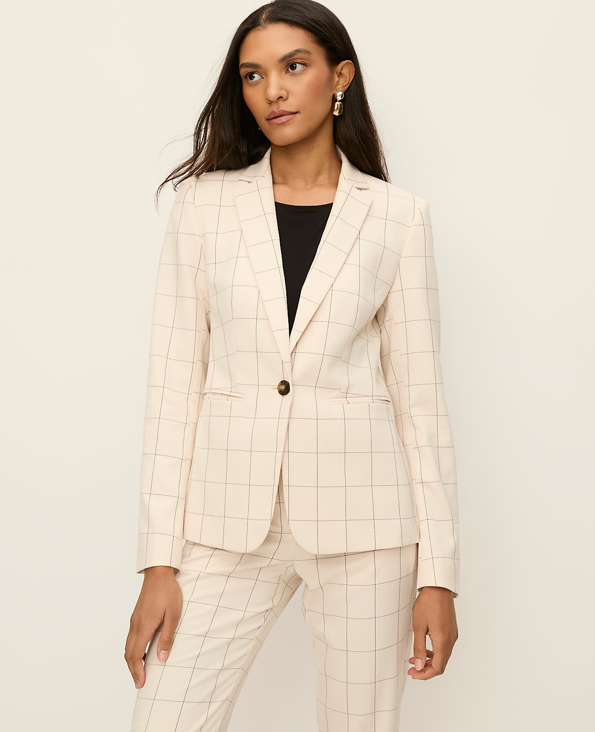 The Hutton Blazer in Windowpane