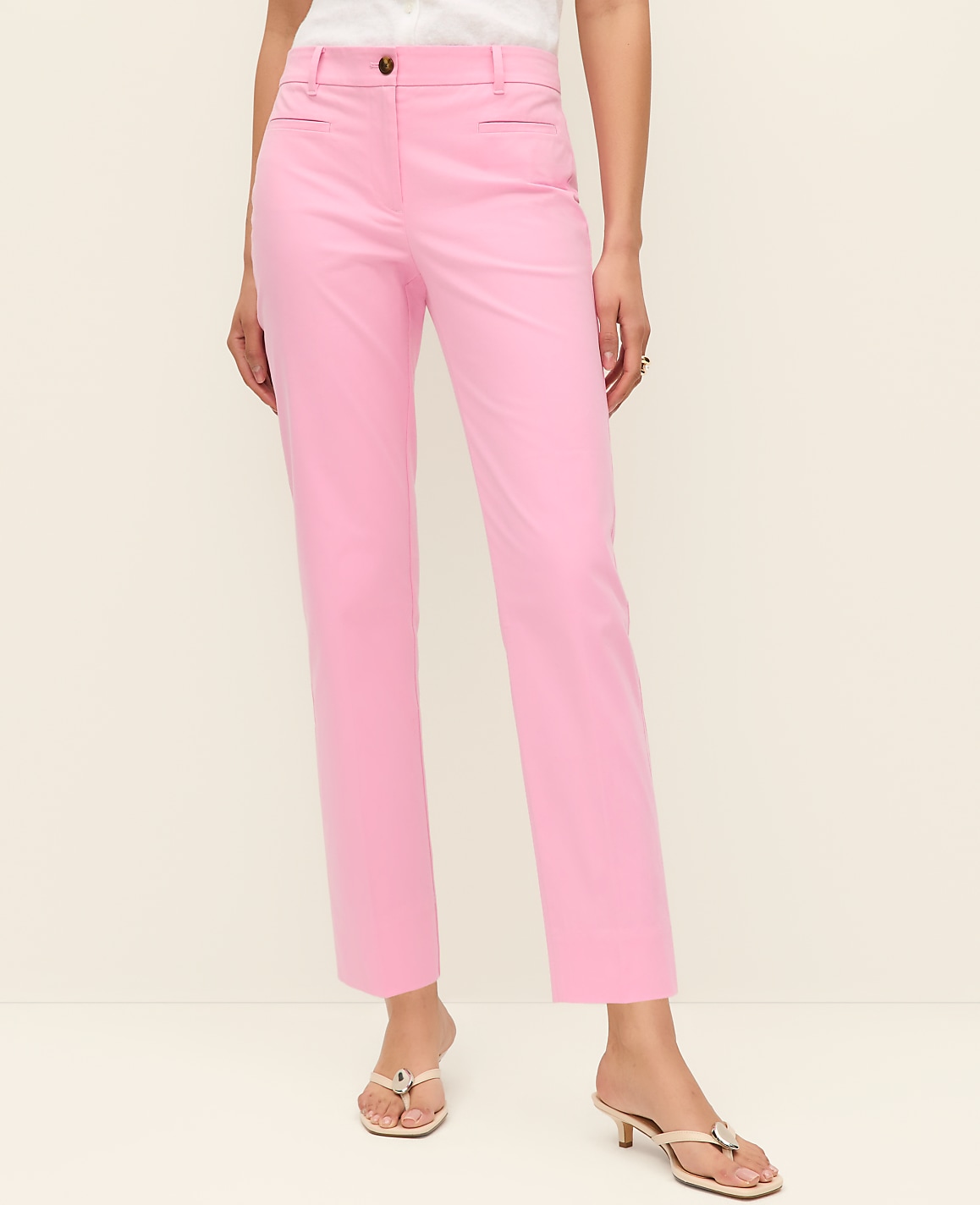 The Petite Cotton Crop Pant