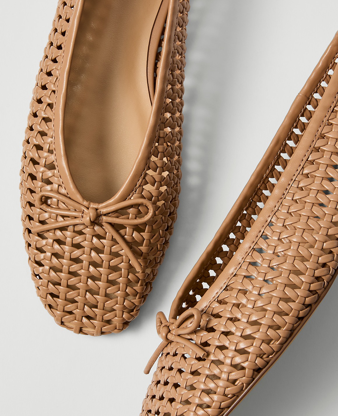 Weekend Woven Bow Ballet Flat