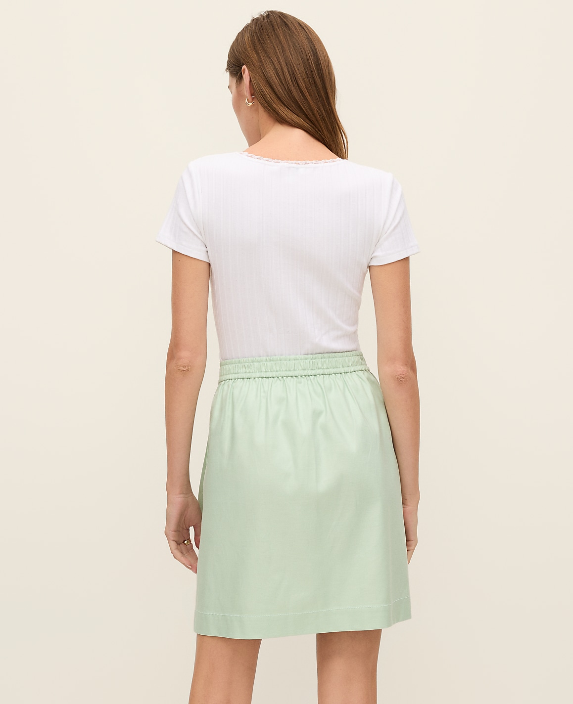 Petite Weekend Belted Wrap Effect Skirt