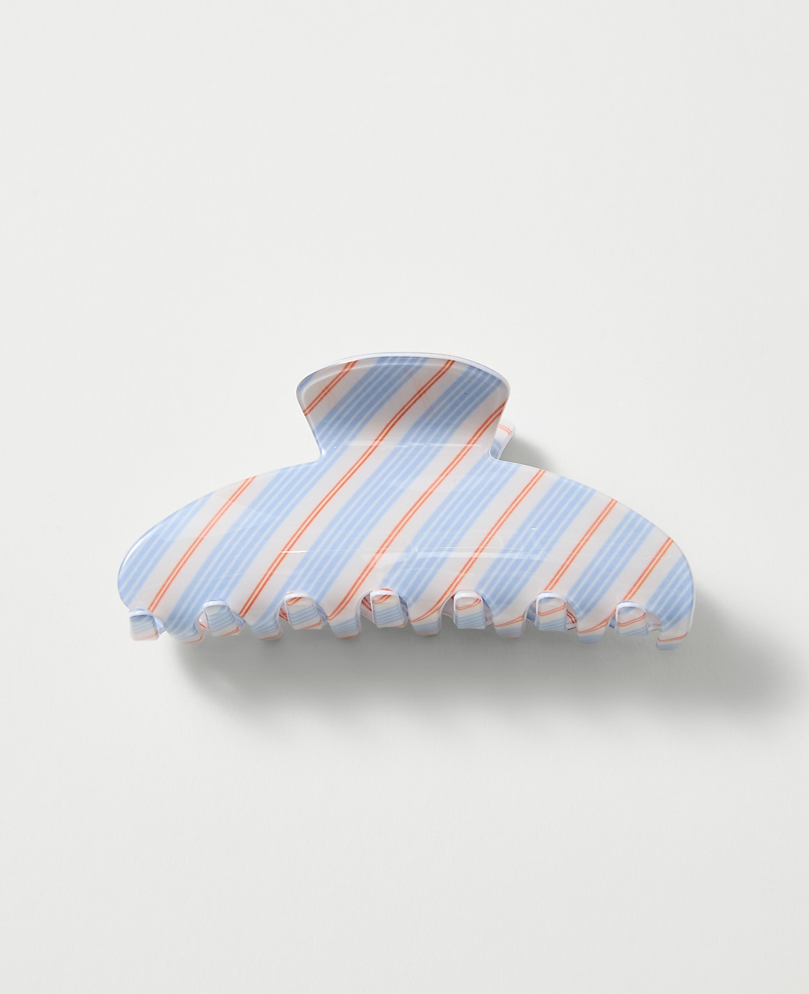 Weekend Large Striped Hair Clip