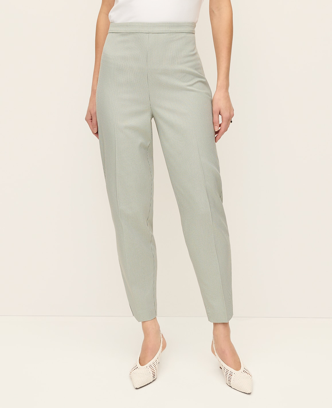 The Natalie Pant in Houndstooth
