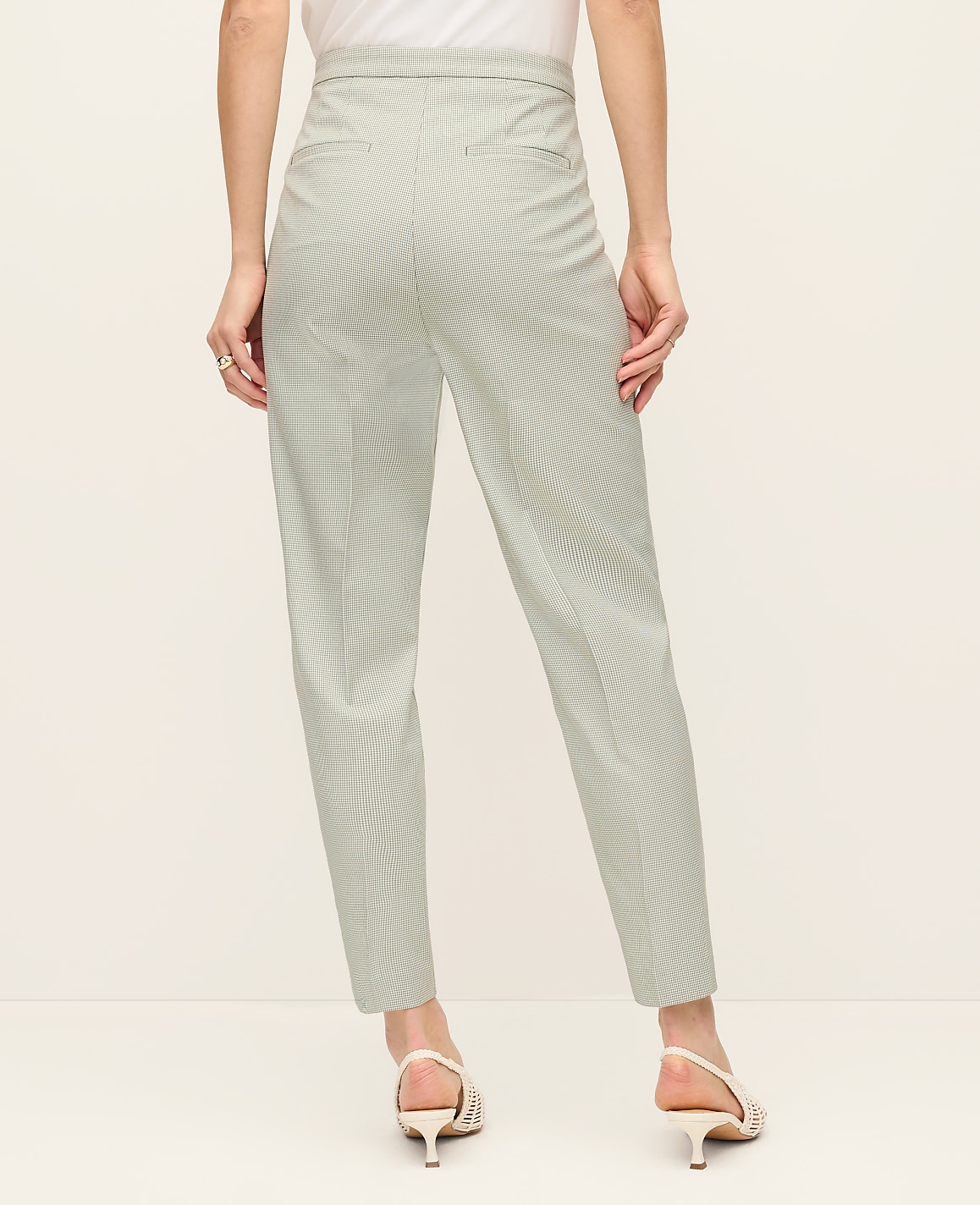 The Natalie Pant in Houndstooth