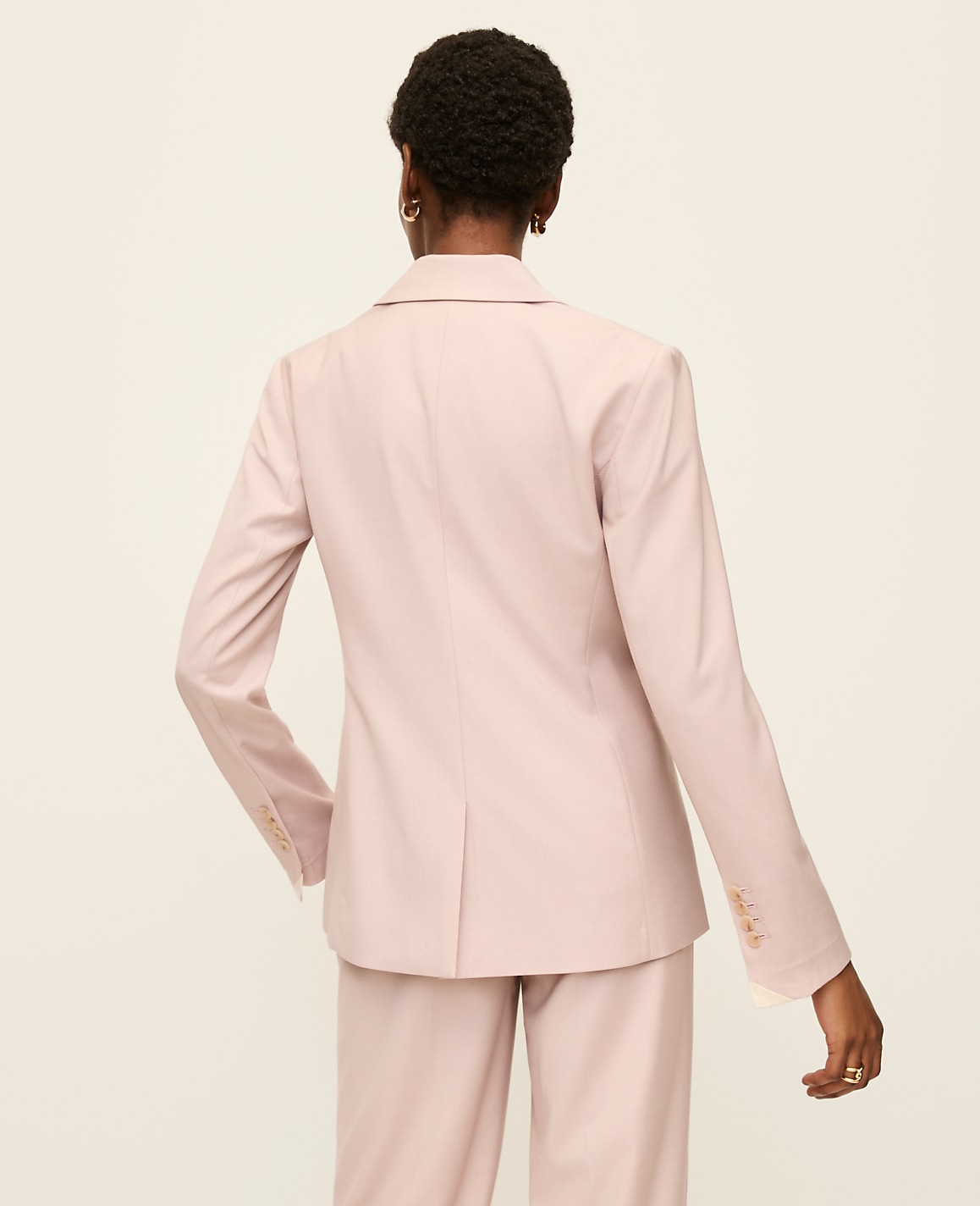 The Long Single Button Blazer