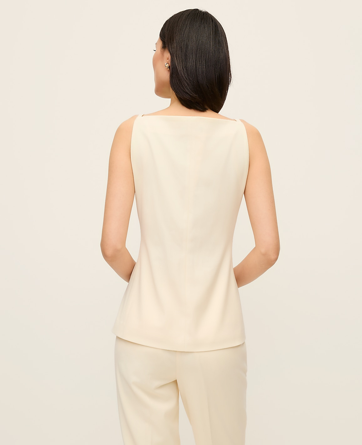 Petite Boatneck Vest