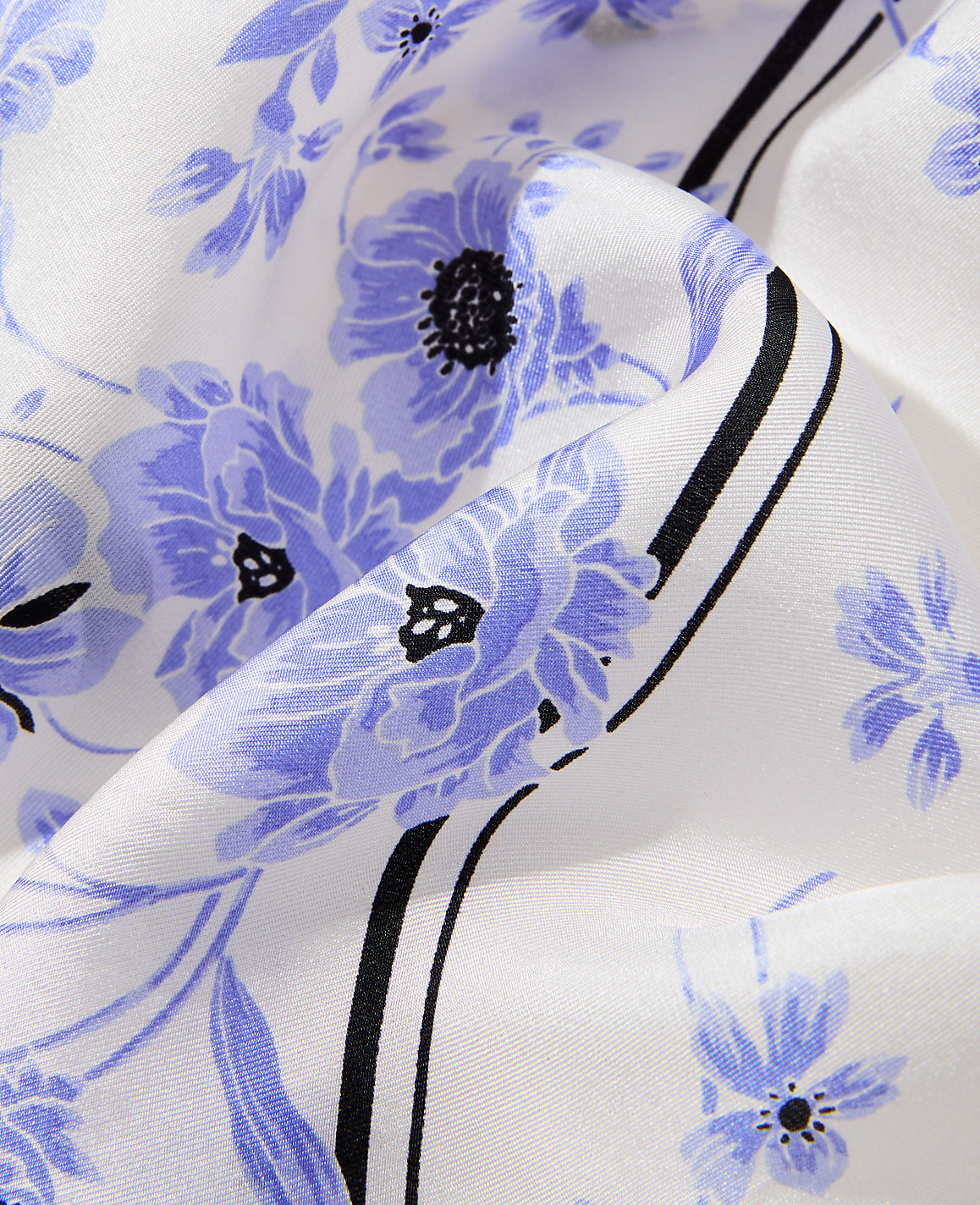 Floral Silk Scarf