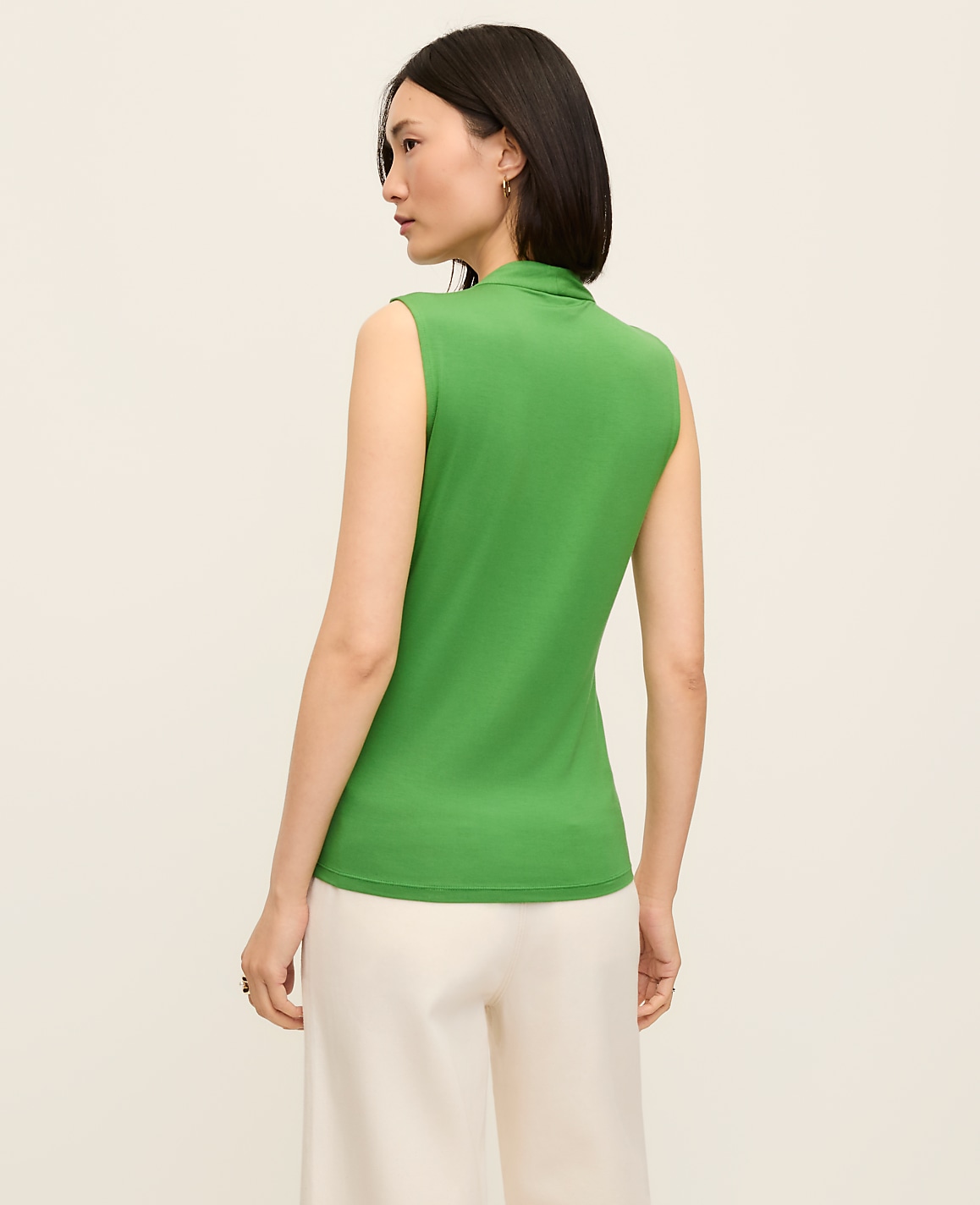Sleeveless V-Neck Top
