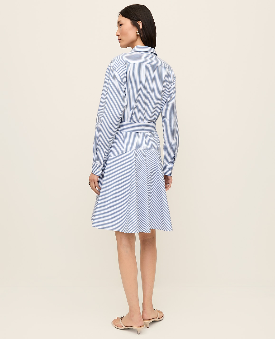 Striped Shirtdress