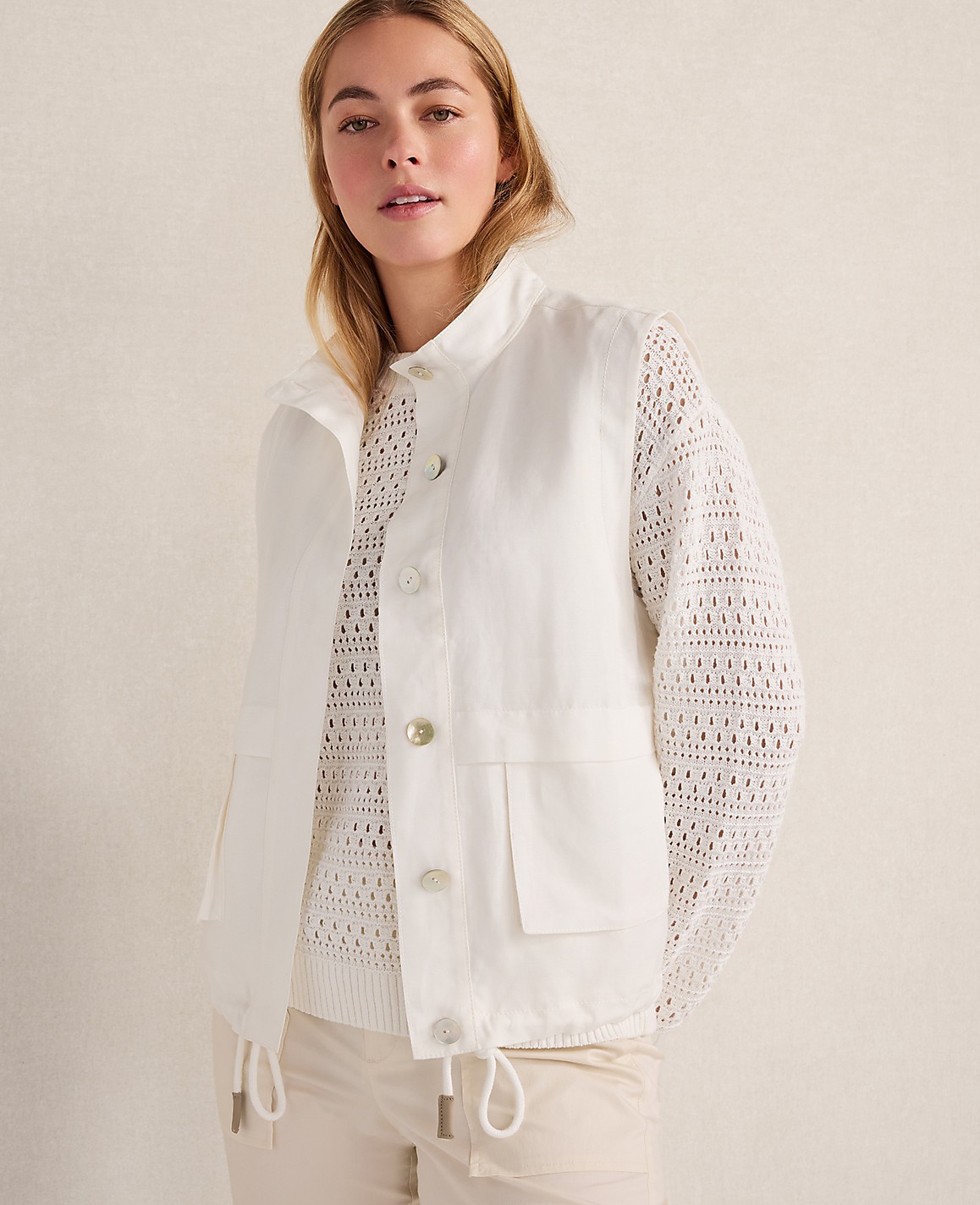 Haven Well Within Linen Blend Vest