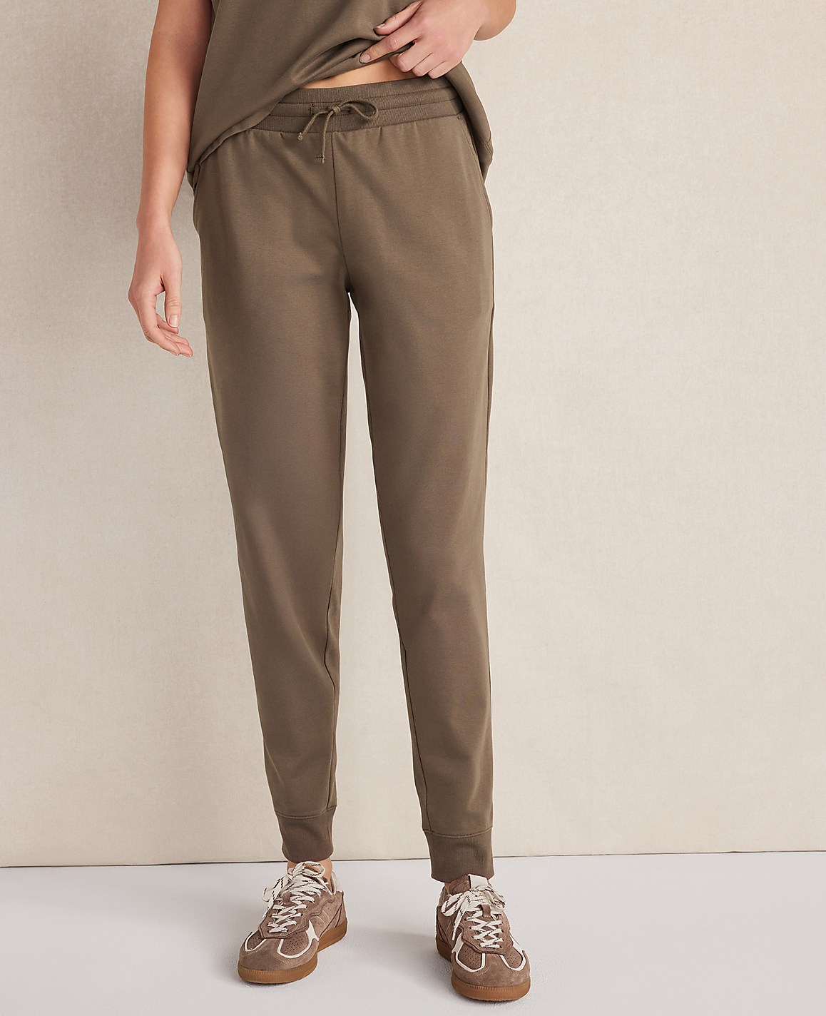 Haven Well Within Organic Cotton Interlock Joggers