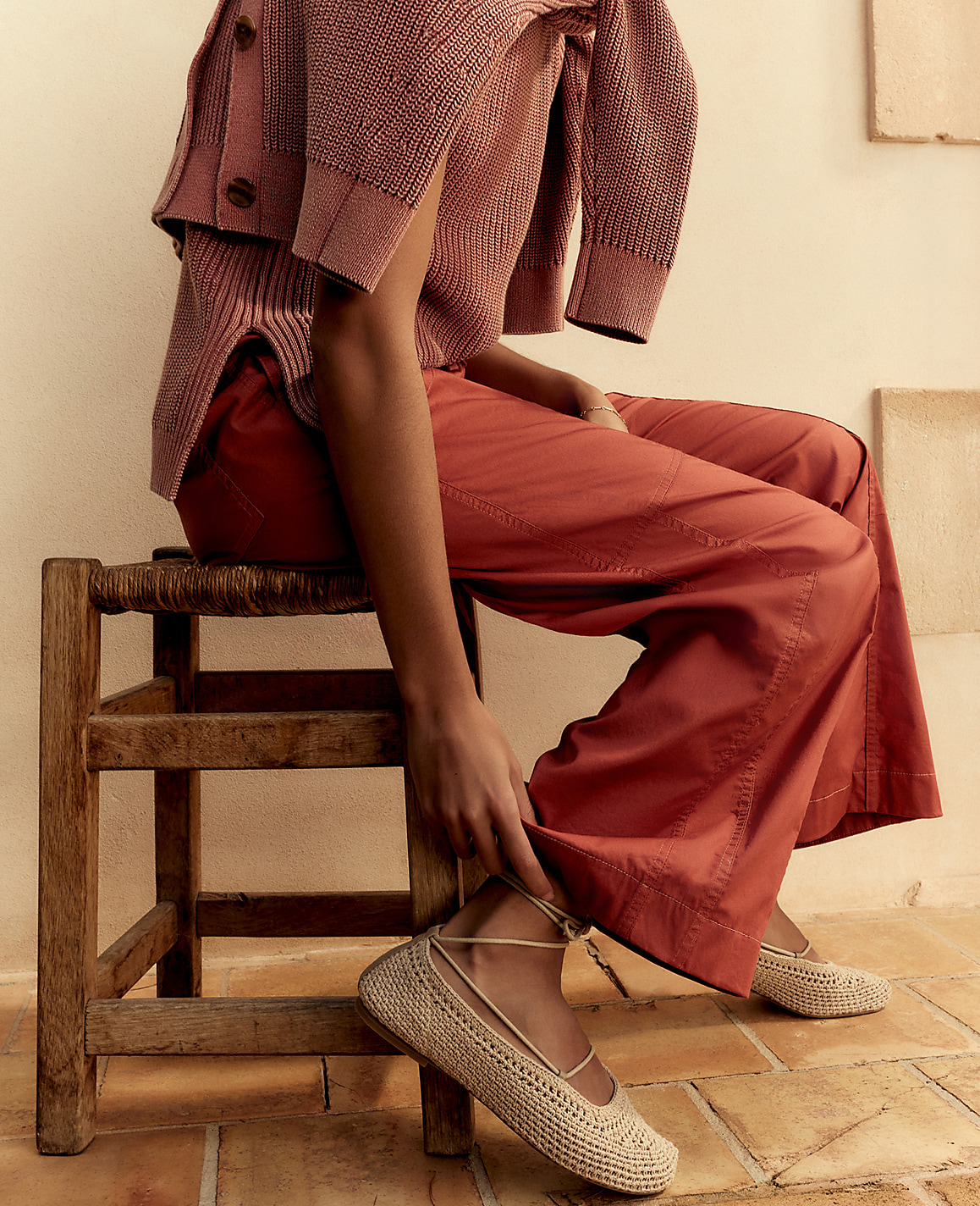 Haven Well Within Crochet Ballet Flats