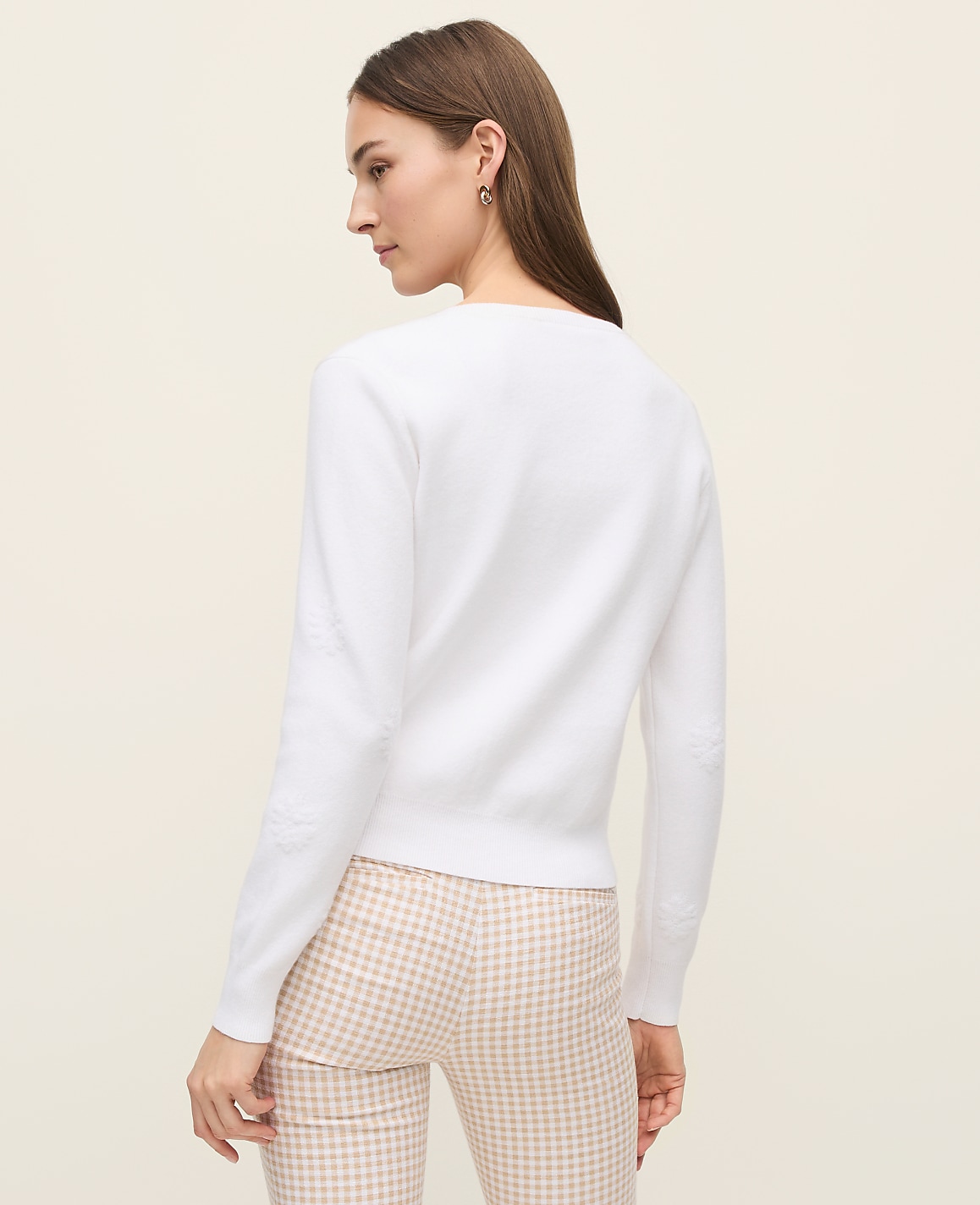 Floral Jacquard Ann Cardigan