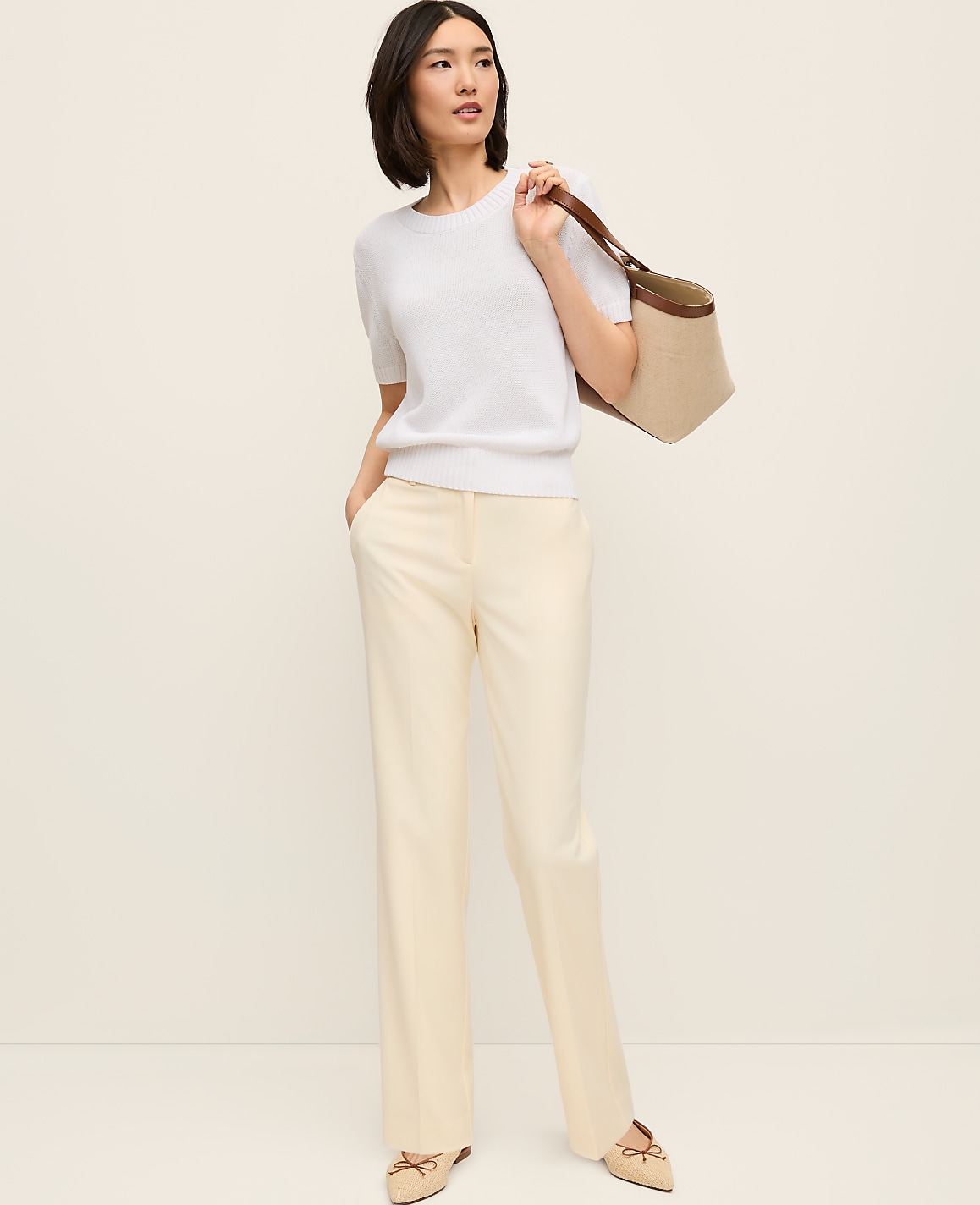 The Petite Straight Pant