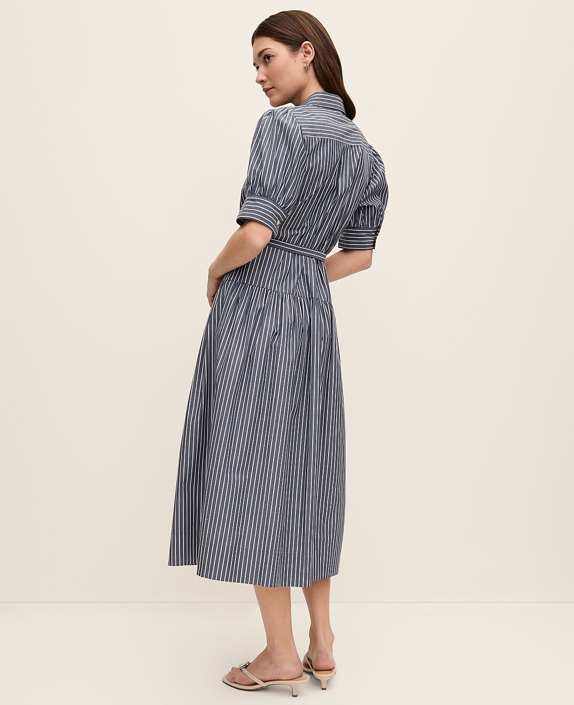 Striped Shirtdress